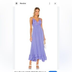 Free People Fp One "Adella" Maxi Dress new never worn tags have been removed